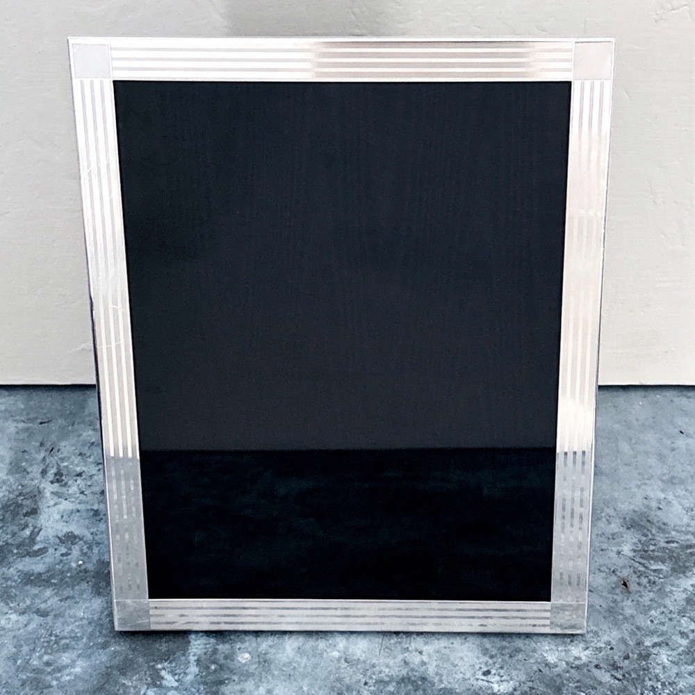 SOLD Large Tiffany & Co. Sterling Silver Picture Frame 10” x 8” Vintage Ca. 1970